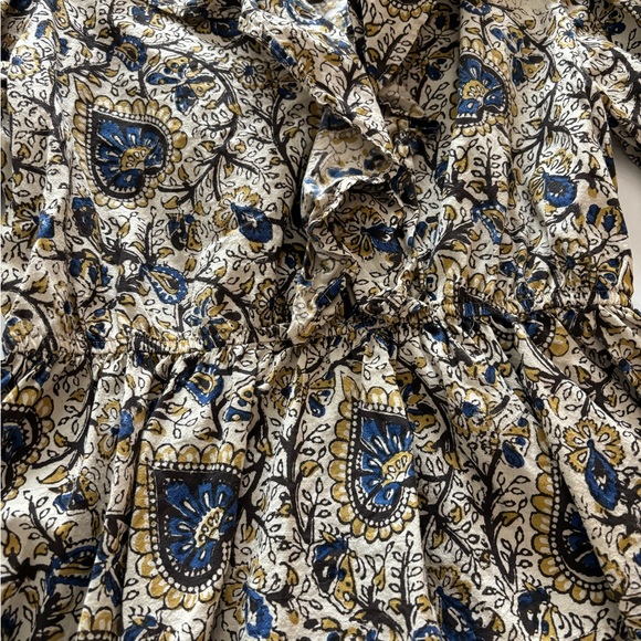 Anna Cate peplum ruffle blouse - Picture 6 of 7